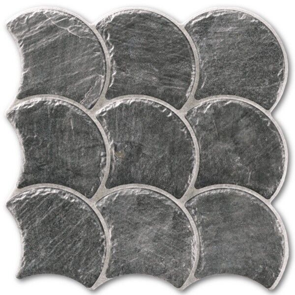 zdjęcie realonda scale slate black gres 30.7x30.7 