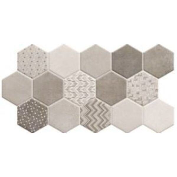 realonda habitat hex ice gres 26.5x51 PŁYTKA PATCHWORK