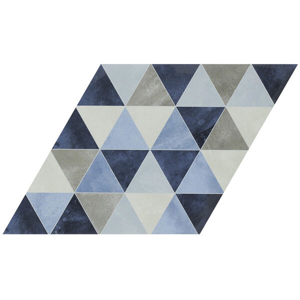 zdjęcie realonda diamond triangle denim gres 70x40 