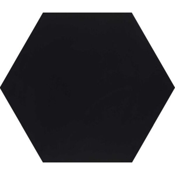 realonda argos black matte gres 48.5x56 płytki gres heksagonalne do kuchni na podłogę czarne