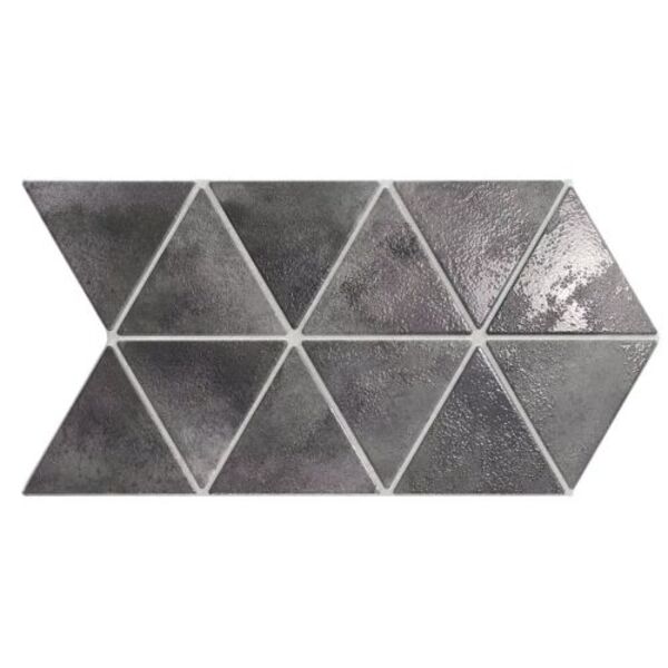 realonda craft triangle charcoal gres 28x48.5 płytki prostokątne hiszpańskie do kuchni lappato