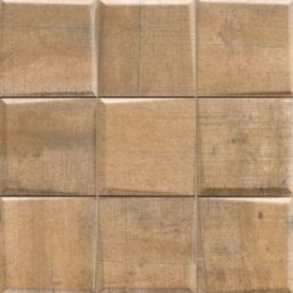 zdjęcie realonda pattern wood camel płytka ścienna 33x33