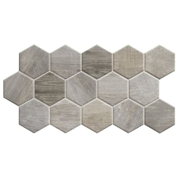 realonda sequoia ash hex gres 26.5x51 