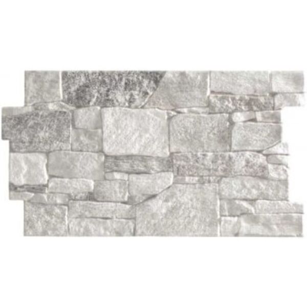 realonda stones grey gres 31x56 płytki realonda prostokątne do salonu na ścianę szare strukturalne