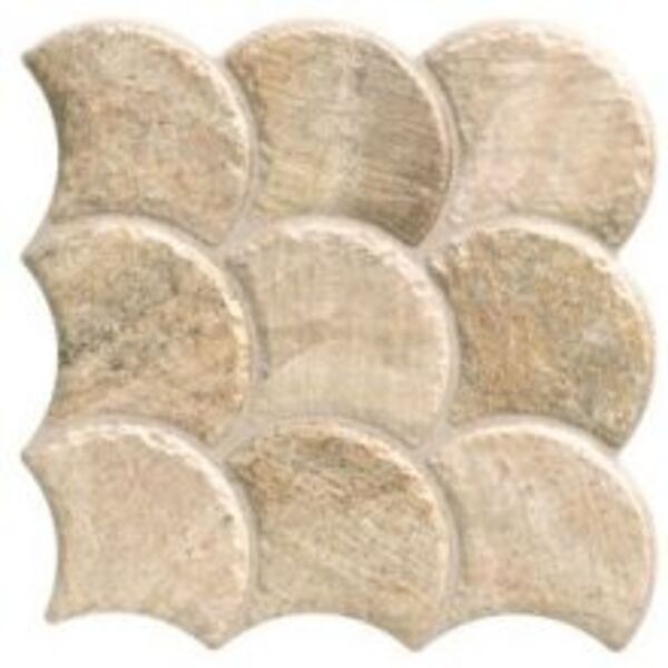 realonda scale stone white gres 30.7x30.7 płytki realonda gres do salonu na ścianę beżowe matowe