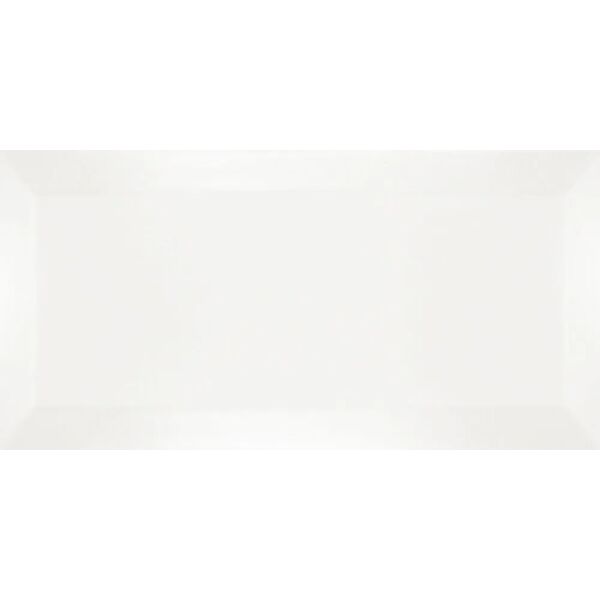 zdjęcie ribesalbes bisel blanco mate płytka ścienna 7.5x15 