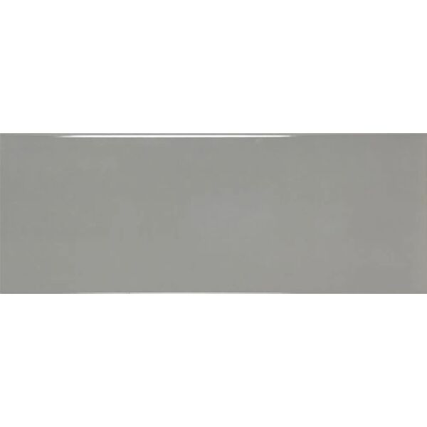 zdjęcie ribesalbes fulham grey glossy płytka ścienna 15x40 