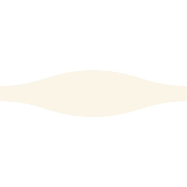 zdjęcie ribesalbes monochrome wave ivory gloss płytka ścienna 7.5x30 