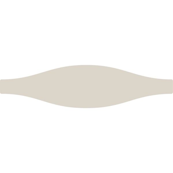 zdjęcie ribesalbes monochrome wave creme gloss płytka ścienna 7.5x30 