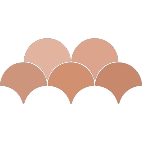 zdjęcie ribesalbes sailing drop flamingo gloss płytka ścienna 15.2x17.2 