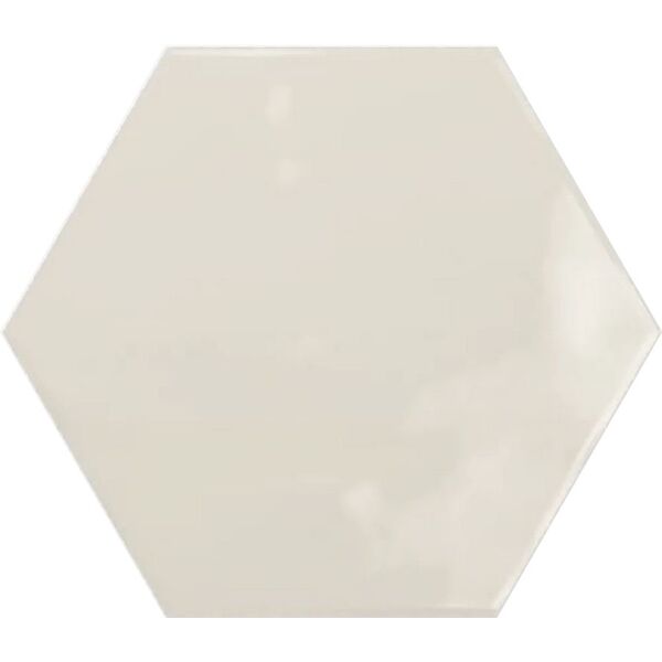 zdjęcie ribesalbes geometry creme hex płytka ścienna 15x17.3 