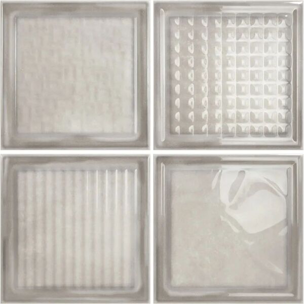 zdjęcie ribesalbes crystal white glossy płytka ścienna 20x20 