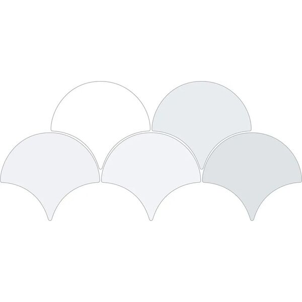 zdjęcie ribesalbes sailing drop foam gloss płytka ścienna 15.2x17.2 