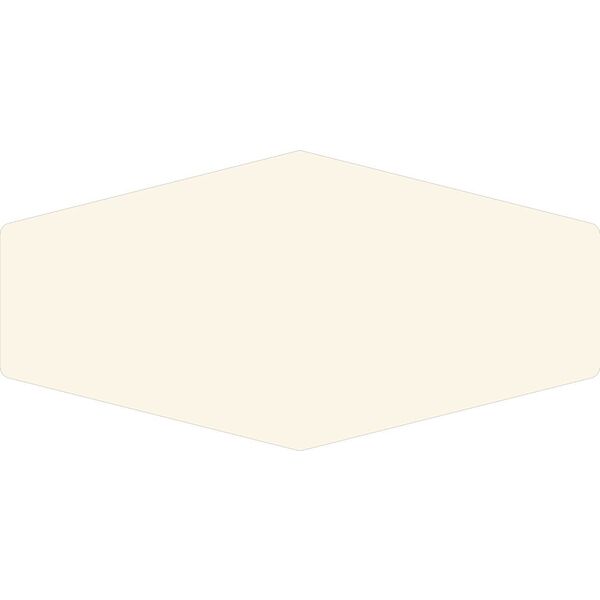 zdjęcie ribesalbes monochrome hex ivory gloss płytka ścienna 10x20 