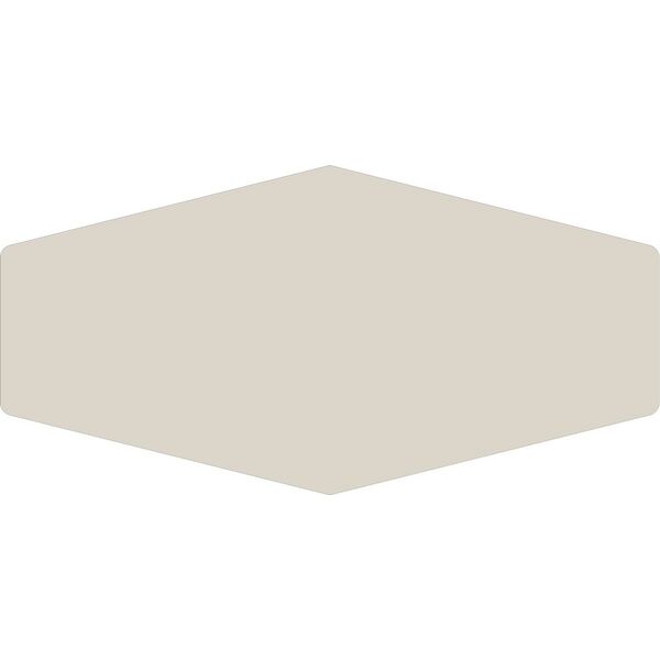 zdjęcie ribesalbes monochrome hex creme gloss płytka ścienna 10x20 