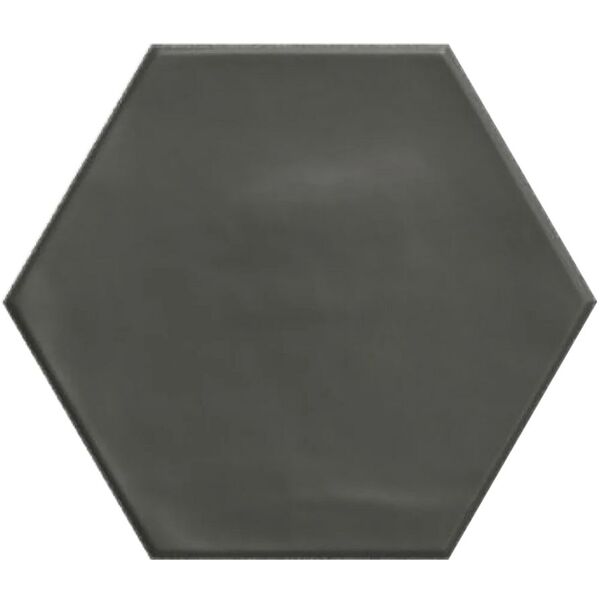 zdjęcie ribesalbes geometry black matt hex gres 15x17.3 