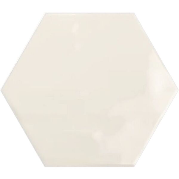 ribesalbes geometry ivory hex płytka ścienna 15x17.3 płytki ribesalbes glazura heksagonalne do kuchni błyszczące