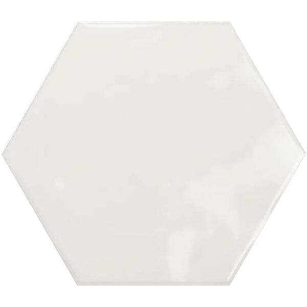 ribesalbes geometry white hex płytka ścienna 15x17.3 płytki ribesalbes heksagonalne na ścianę