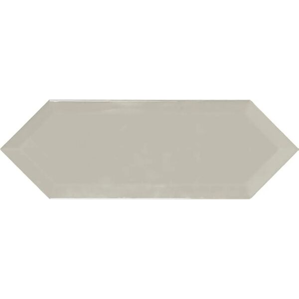 ribesalbes picket beveled light grey brillo płytka ścienna 10x30 płytki glazura do kuchni 10x30 błyszczące o grubości 6 do 8 mm