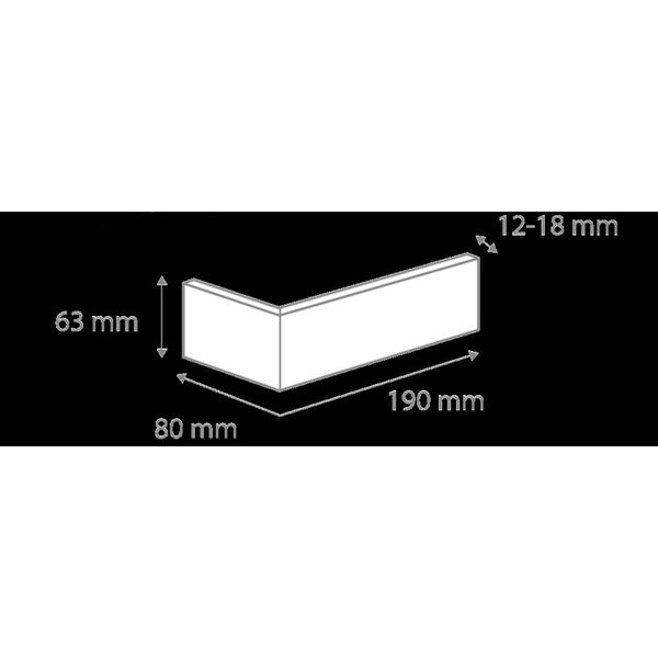 stegu cambridge 16 narożnik 19/8x6.3x1.8 