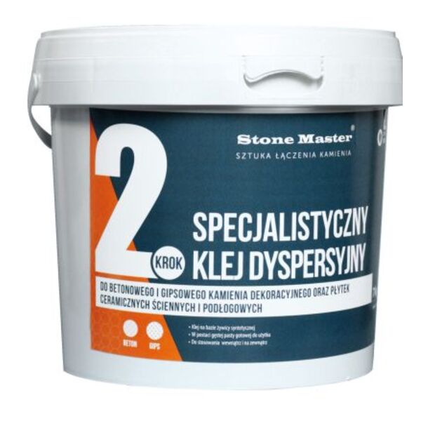 stone master klej specjalistyczny do kamienia dyspersyjny 7 kg 