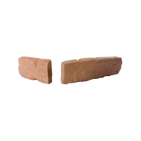 Retro Brick Brown Narożnik dekoracyjny 12x24x6,4 o chropowatej powierzchni i brązowej barwie