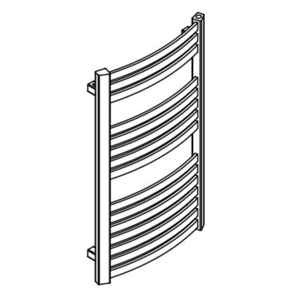 zdjęcieTerma Dexter Grzejnik 860/500 kolor White Cream (WGDEX086050)