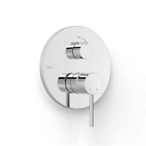 Tres Rapid-Box Elementy Zewnętrzne do Podtynkowego Korpusu 2-Drożnego (26228110)