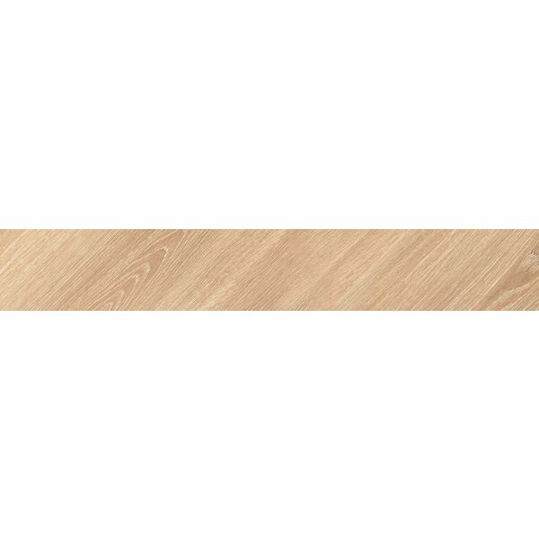 Tubądzin Korzilius Slant Wood Beige B STR gres rektyfikowany 19x119.8x0.8 - gres drewnopodobny antypoślizgowy r10