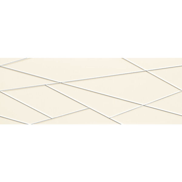 zdjęcie tubądzin house of tones white dekor 32.8x89.8 