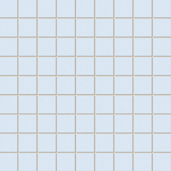 zdjęcie tubądzin pastel błękitny mat mozaika kwadratowa 30.1x30.1 