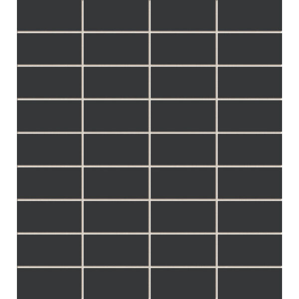 zdjęcie tubądzin pastel mozaika ścienna kwadratowa grafitowa 30.1x30.1