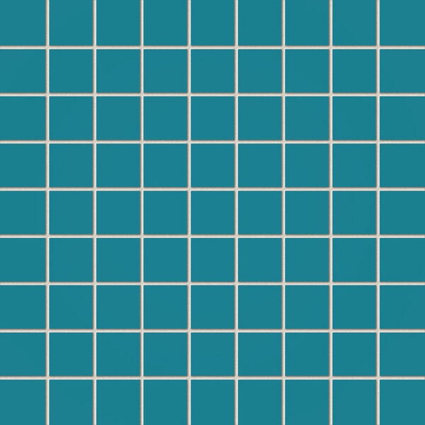 zdjęcie tubądzin pastel mozaika ścienna kwadratowa turkus mat 30.1x30.1