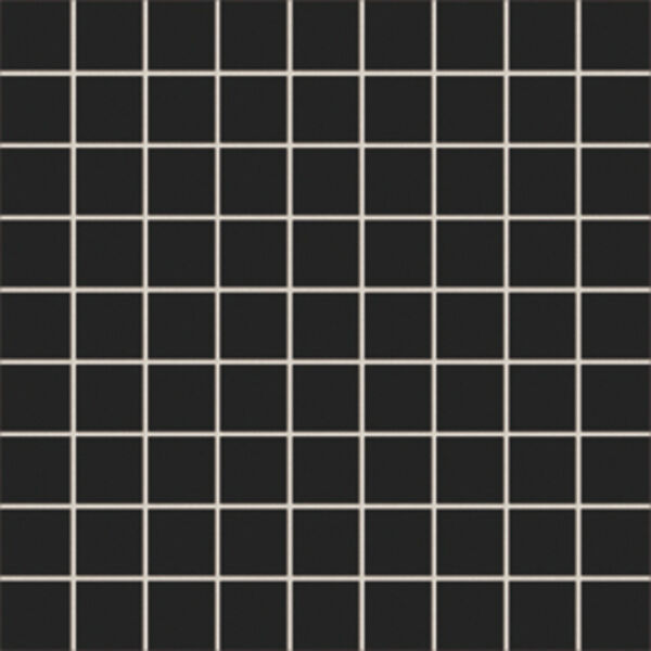 zdjęcie tubądzin pastel czarny mat mozaika kwadratowa 30.1x30.1 