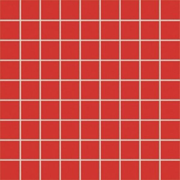 zdjęcie tubądzin pastel czerwony mozaika kwadratowa 30.1x30.1