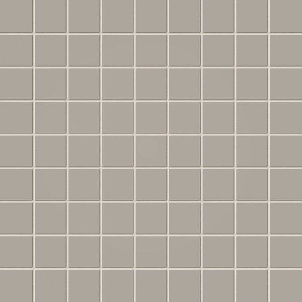 zdjęcie tubądzin pastel mozaika ścienna kwadratowa szara mat 30.1x30.1