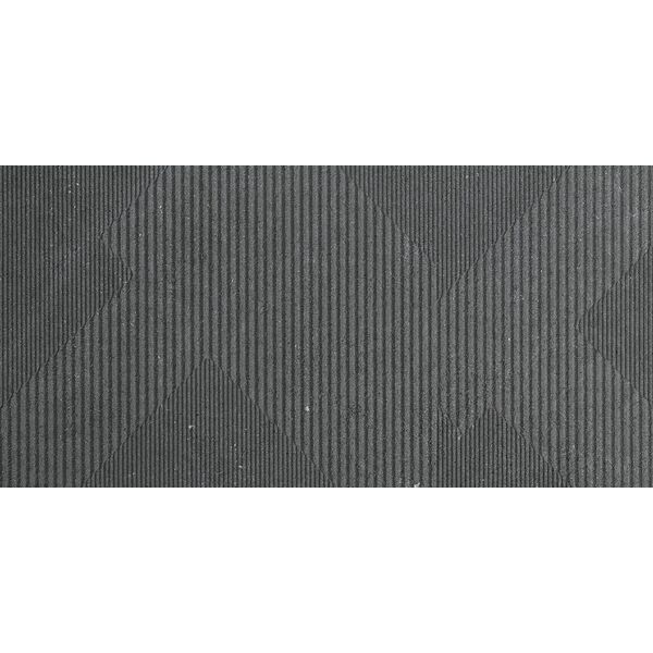 Tubądzin Modular Glitch Graphite 2 STR gres rektyfikowany 59.8x119.8 - gres mrozoodporny