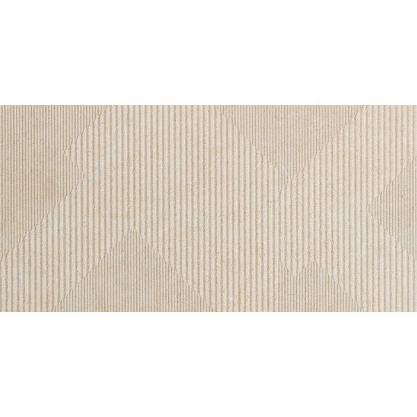 Tubądzin Modular Glitch Ivory 2 STR gres rektyfikowany 59.8x119.8 - gres na zewnątrz