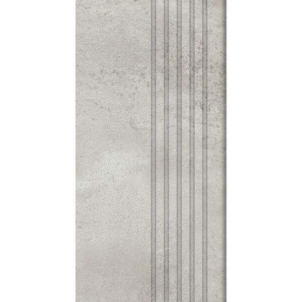 zdjęcie tubądzin epoxy grey stopnica mat 29.6x59.8 