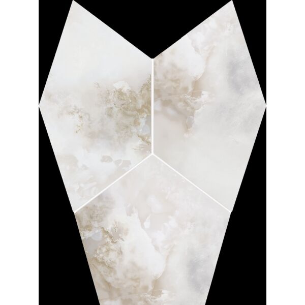 zdjęcie tubądzin onice bianco mat mozaika 28x31x0.8 