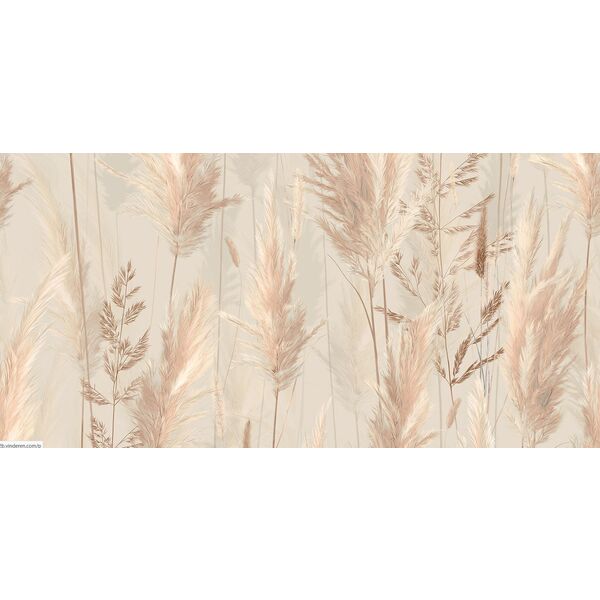 Tubądzin Natural Grass B dekor Gresowy 59.8x119.8x0.8 - matowa płytka dekoracyjna do łazienki i kuchni