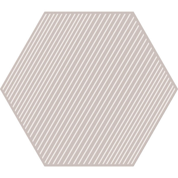 zdjęcie tubądzin cielo e terra beige geometry 3 mat dekor 19.2x22.1x0.6 