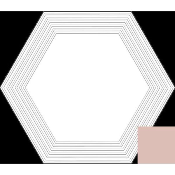 zdjęcie tubądzin cielo e terra polvere geometry 2 mat dekor 19.2x22.1x0.6 