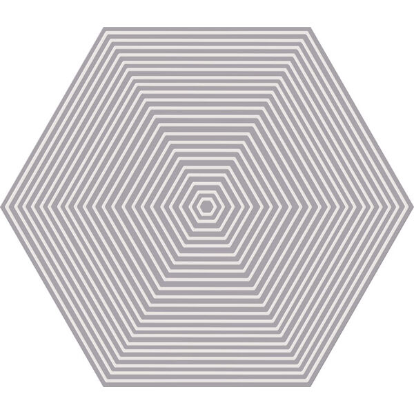 zdjęcie tubądzin cielo e terra violette geometry 1 mat dekor 19.2x22.1x0.6 