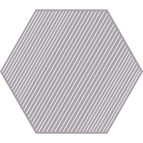 zdjęcie tubądzin cielo e terra violette geometry 3 mat dekor 19.2x22.1x0.6