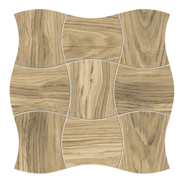 zdjęcie tubądzin royal place wood mozaika 29.3x29.3 