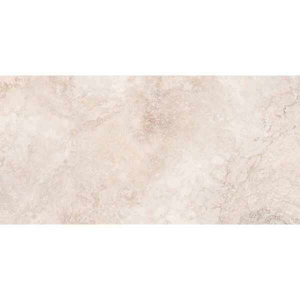 Tubądzin Roccia Lunare Beige SAT STR gres 59.8x119.8 - satynowy gres rektyfikowany na podłogę