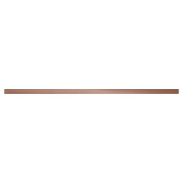 tubądzin steel copper 3 listwa ścienna 2.3x89.8 