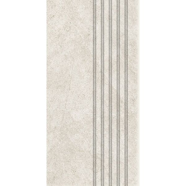 zdjęcie tubądzin aulla grey stopnica rektyfikowana 29.6x59.8x0.8