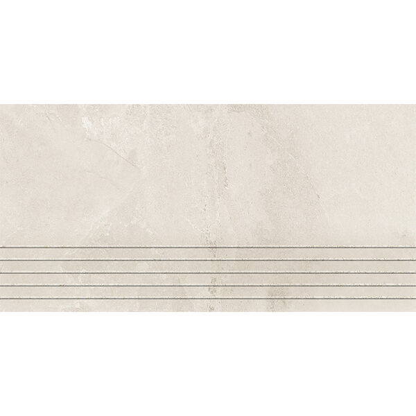 zdjęcie tubądzin grand cave ivory stopnica rektyfikowana 29.6x59.8x0.8